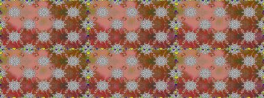 Yaz tema Dikişsiz desen arka plan rengi. Trendy sorunsuz çiçek deseni içinde Raster resim. Güzel kumaş deseni. Düz çiçek öğeleri tasarım.