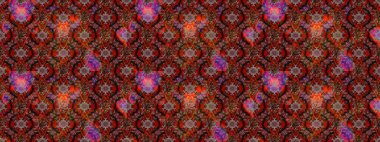 Klasik çiçek tasarımı elementleri. Raster illüstrasyonu. Kıvırcık çiçekler renkte şekillenir.