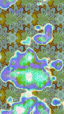 Tony 'nin kumaş kalıbını çiz. Raster illüstrasyonu. Küçük çiçekteki sevimli çiçek deseni. Modaya uygun kumaş deseni.