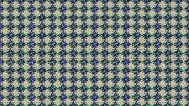 Raster Moda kumaş deseni. Şirin çiçekler. Çizgi çizimi deseni.