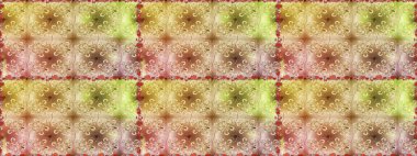 Bej ve nötr renklerde etnik çiçeklerle kusursuz bir desen. Raster Çiçek İllüstrasyonu güzel tekstil..