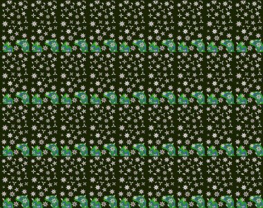 Raster Illustrasyon 'daki Çiçek Deseni' nin son moda çizimi. Renkli Yaz Temalı eskiz kalıbı. Gri renkli çiçekler. Düz Çiçek Elementleri Tasarımı.