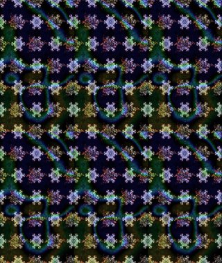 Eskiz arkaplan modeli. Yapraklı çiçekler ve papatya çiçekli siyah renkte papatyalar. Raster - stok.