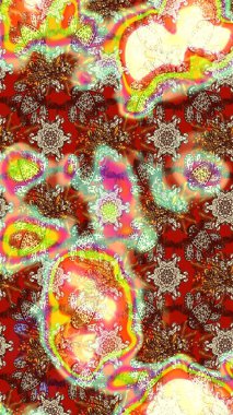 Tekstil, kumaş, kapaklar, duvar kağıtları, baskı, naylon, koleksiyon defteri, örgü, dekupaj için güzel bir eskiz. Küçük çiçeklerdeki oldukça eski bir besin torbası deseni.