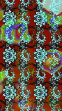 Tekstil, duvar kâğıdı, kapaklar, yüzey, baskı, hediye paketi, hatıra defteri, dekupaj. Özgürlük stili Millefleur 'lar. Taşralı şıklığı. Küçük yabani çiçeklerdeki halk modelini çiz..