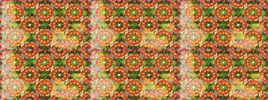 Damask pürüzsüz yineleme kalıbı. Antika altın tekrarlanabilir duvar kağıdı. Kahverengi renklerde altın element. Barok tarzında altın çiçekli süs..