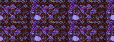 Suluboya, elle çizilmiş. Raster hisseleri. Eskiz arkaplan modeli. Mor ve kahverengi çiçekler.