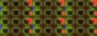 Parmak izi, kumaş, duvar kâğıdı, tekstil için raster dokusu. Nakış desenli çiçek deseni. Renkli grunge kolo çiçekleri ile soyut arkaplanı zenginleştir.