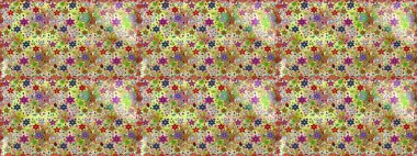 Bej ve nötr renklerde. Bej ve nötr renklerde bej ve nötr papatya deseni. Raster illüstrasyonu.