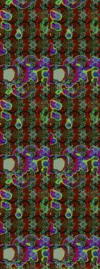 Tebrik kartı geçmişi, boyama kitabı, arkaplan ve tekstil için kullanılabilir. Sınır Kızılderili çiçekli paisley patten. Taslak süsleme izi. Etnik Mandala havlusu. Raster Henna tarzı.