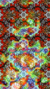 Moda baskısı. Çiçeğin suluboya çizimlerinin mükemmel deseni. Raster illüstrasyonu. Eski model. Suluboya çizim kalıbı. Dekorasyon ve tasarım için güzel desen.