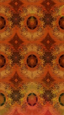 Küçük çiçekteki sevimli çiçek deseni. Modaya uygun kumaş deseni. Tony 'nin kumaş kalıbını çiz. Raster illüstrasyonu.