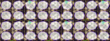 Suluboya çizim kalıbı. Dekorasyon ve tasarım için güzel bir desen. Moda baskısı. Çiçeğin suluboya çizimlerinin mükemmel deseni. Eski.