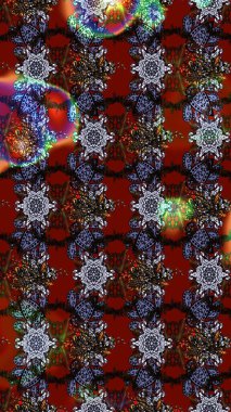 Yumuşak, yaz çiçekli arka plan. Kırmızı renkte çiçekler. Raster çiçek desenli ve çiçekli..