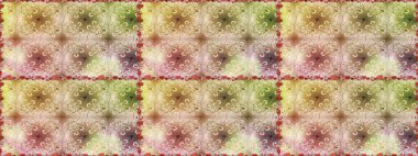 Soyut etnik raster kusursuz desen. Arkaplan dokusu, duvar kağıdı, bej ve nötr renklerde çiçek teması. Kabile sanatı boho baskısı, klasik çiçek arkaplanı.