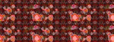 Çiçek arkaplan. Güzel kumaş deseni. Çizim raster deseni.