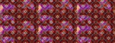 Raster illüstrasyonu. Robot resim. Küçük çiçekte sevimli çiçek deseni var..