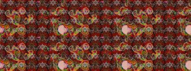 Küçük çiçekteki sevimli çiçek deseni. Renkli çiçekler.