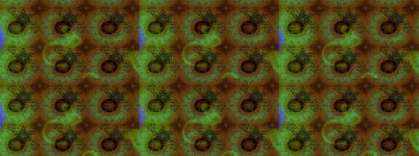 Tekrar eden çiçek arkaplanı, zarif çiçek duvar kağıdı. Renkler üzerine çiçek desenli eskiz, el yapımı papatyalar, papatyalar..