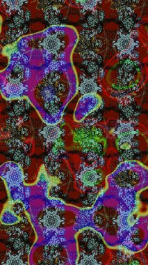 Ton halinde. Moda baskısı. Çiçeğin suluboya çizimlerinin mükemmel deseni. Dekorasyon ve tasarım için güzel bir desen. Suluboya desenli çiçek deseni.