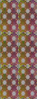 Raster illüstrasyonu. El yapımı çiçek ve bitki koleksiyonu. Şirin karalama çiçekleri olan kusursuz çiçek desenleri. Eskiz tarzı kahverengi ve gri renklerde. Raster illüstrasyonu.