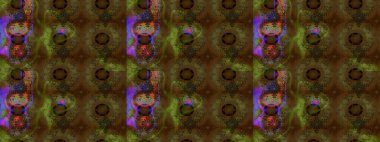 Doodle çiçekler ve dalları, otlar ve çiçekler. Elle çizilmiş. Raster resim. Güzel kumaş deseni.