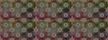 Gri ve kahverengi renkli çiçekler. Çiçekle kusursuz desen. Renkli Bahar Temalı Kusursuz Arkaplan. Düz Çiçek Elementleri Tasarımı.