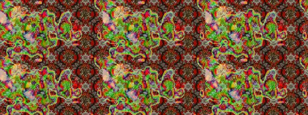 Robot resim. Küçük çiçekteki sevimli çiçek deseni. Raster illüstrasyonu.