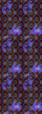 Raster illüstrasyonu. Şirin çiçek elementleri. Taslak desenli, modaya uygun kumaş deseni. Renkli Bahar Teması eskiz kalıbı. Düz Çiçek Elementleri Tasarımı.