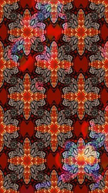 Raster 'ın taze dokusu. Yumuşak pamuk tasarımı. Paketleme, tekstil, duvar kâğıdı için çiçek eskizi. Klasik çiçek desenli. Yumuşak kiremit.