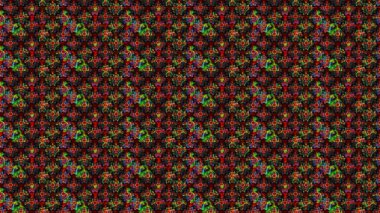 Çiçek deseni. Raster illüstrasyonu. Chichi 'nin kumaş kalıbını çiz. Düz Çiçek Elementleri Tasarımı. Renkli Bahar Teması çizim şablonu.