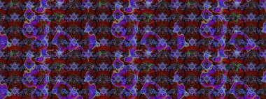 Taslak süsleme izi. Sınır Kızılderili çiçekli paisley patten. Raster Henna tarzı. Etnik Mandala havlusu. Tebrik kartı arkaplanı, boyama kitabı, arkaplan, tekstil için kullanılabilir.