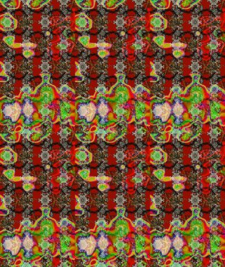 Hoş bir çiçek geçmişi var. Küçük bir çiçekte eskiz deseni. Raster illüstrasyonu. Güzel kumaş deseni.