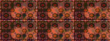 Şirin, zarif çiçekler Raster illüstrasyonu. Poster ya da kapak için arka plan. Yapraklı kusursuz desen. Davetiye ve kartpostal tasarımı için dekoratif çiçek unsurları. Tekstil için figür.