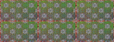 Kusursuz Tony kumaş deseni. Raster illüstrasyonu. Modaya uygun kumaş deseni. Küçük çiçekte sevimli çiçek deseni var..