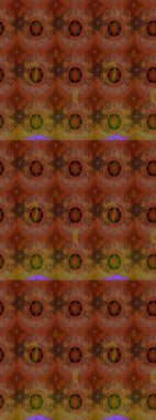 Çiçek desenli raster, kahverengi ve kırmızı çizgi grafik desenli soyut raster arkaplan. Modern stil dokusu.