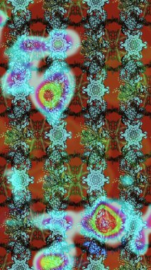 Tekstil veya kitap kapakları, imalat, duvar kağıtları, baskı, hediye paketi ve yapıştırma kitabı için çiçek eskizi geçmişi. Küçük çaplı çiçeklerdeki basit şirin desenler. Raster illüstrasyonu.