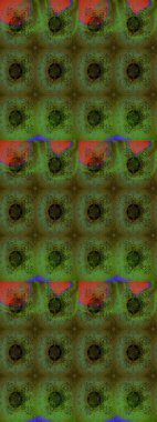 El çizimi Raster çizimi. Çizim çiçek deseni duvar kağıdı, web sitesi arka planı, ambalaj kağıdı, davetiye, broşür, afiş veya web sitesi için kullanılabilir. Karalama elementleri.