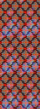 Eski usul. Tomurcukları papatya çiçekleri olan sevimli bir çiçek deseni. Eskiz geçmişi. Kumaş, tekstil, duvar kağıdı baskısı için. Miles Fleur, süslü püslü bir süs. Raster illüstrasyonu.