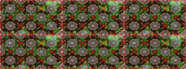 Gri ve kahverengi renkli çiçekler. Çiçekli karalama şeklinde Raster çiçek deseni. Nazik, narin çiçek arkaplanı.