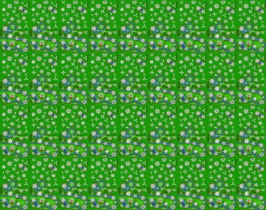 Raster çiçek desenli çiçek deseni, yapraklar, dekoratif elementler, sıçrama, lekeler, el çizimi kontur çizgileri ve Doodle çizim stili, grafik raster çizim çizimi.