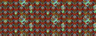 Tekrar eden çiçek arkaplanı, zarif çiçek duvar kağıdı. Renkler üzerine çiçek desenli eskiz, el yapımı papatyalar, papatyalar..