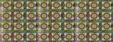 Klasik klasik klasik arka plan. Geleneksel oryantasyon süsü. Kusursuz klasik raster grisi ve altın desen.