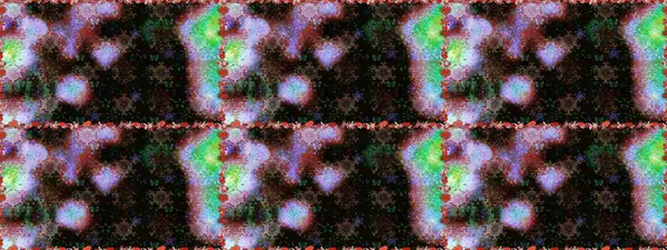 Sorunsuz çiçek desenli çiçekli, halk tarzında bırakır. Elle çizilmiş. Raster illüstrasyon.