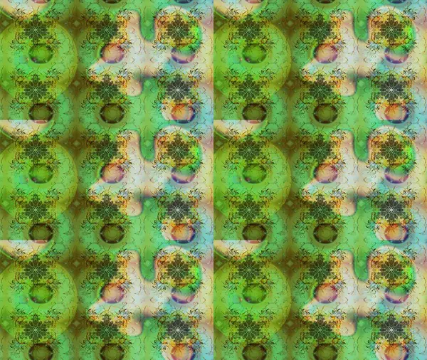 Yeşil renklerde. Doğum günü kartı ya da düğün davetiyesi. Çiçek arkaplan. Çiçekli tebrik kartı. Suluboya çiçek buketi. Raster illüstrasyonu.