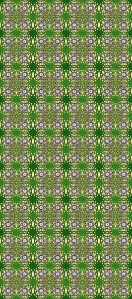 Altın rengi bej, yeşil ve gri renkte altın elementler. Raster oryantal süs. Geleneksel klasik altın desen. Barok tarzında kusursuz bir doğulu süsü..