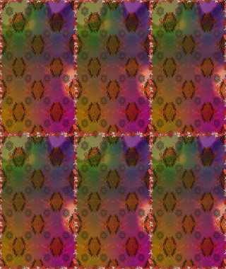 Kahverengi renkli çiçekler. Düz Çiçek Elementleri Tasarımı. Çiçeksiz desenli arka plan, yaz çiçekleri. Renkli Bahar Teması Kusursuz Arkaplan.