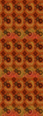 Şirin çiçekler. Raster Moda kumaş deseni. Çizgi çizimi deseni.