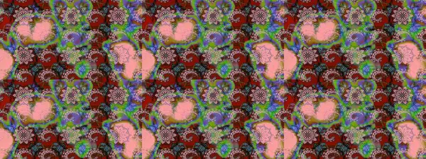 Zentangle soyut çiçekleri. Karalama çiçeği. Raster illüstrasyonu. Düz Çiçek Elementleri Tasarımı. Güzel kumaş deseni. Renkli Bahar Teması çizim şablonu.