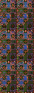 Yeşil ve kahverengi lale çiçekleriyle pürüzsüz bir desen. Paket kağıdı için en iyisi. Karşılama ya da düğün geçmişi olarak kullanılabilir. Doğal kozmetik ürünleri, parfüm, çiçekçi dükkanı için bahar ihalesi tasarımı.